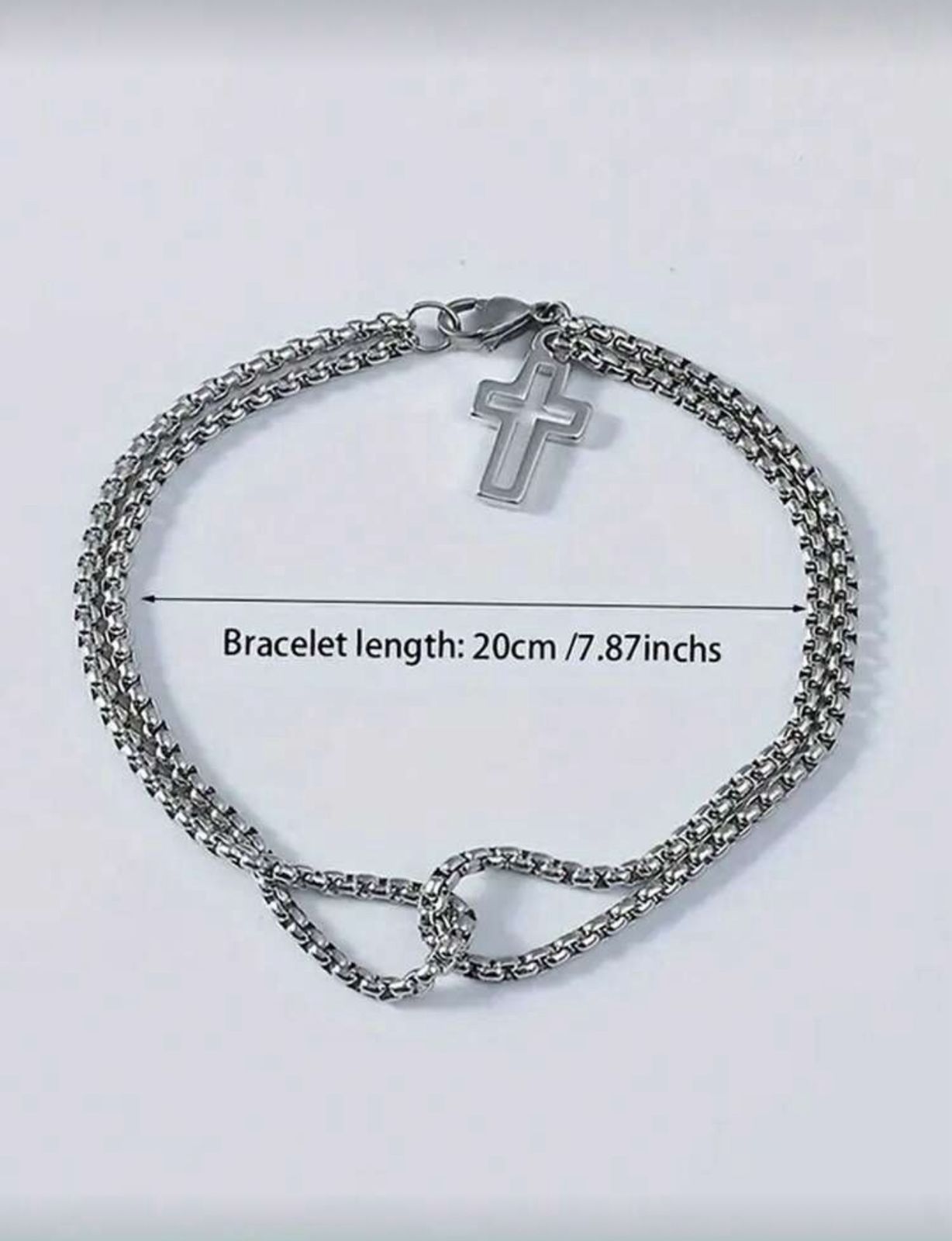 Pulsera de cruz