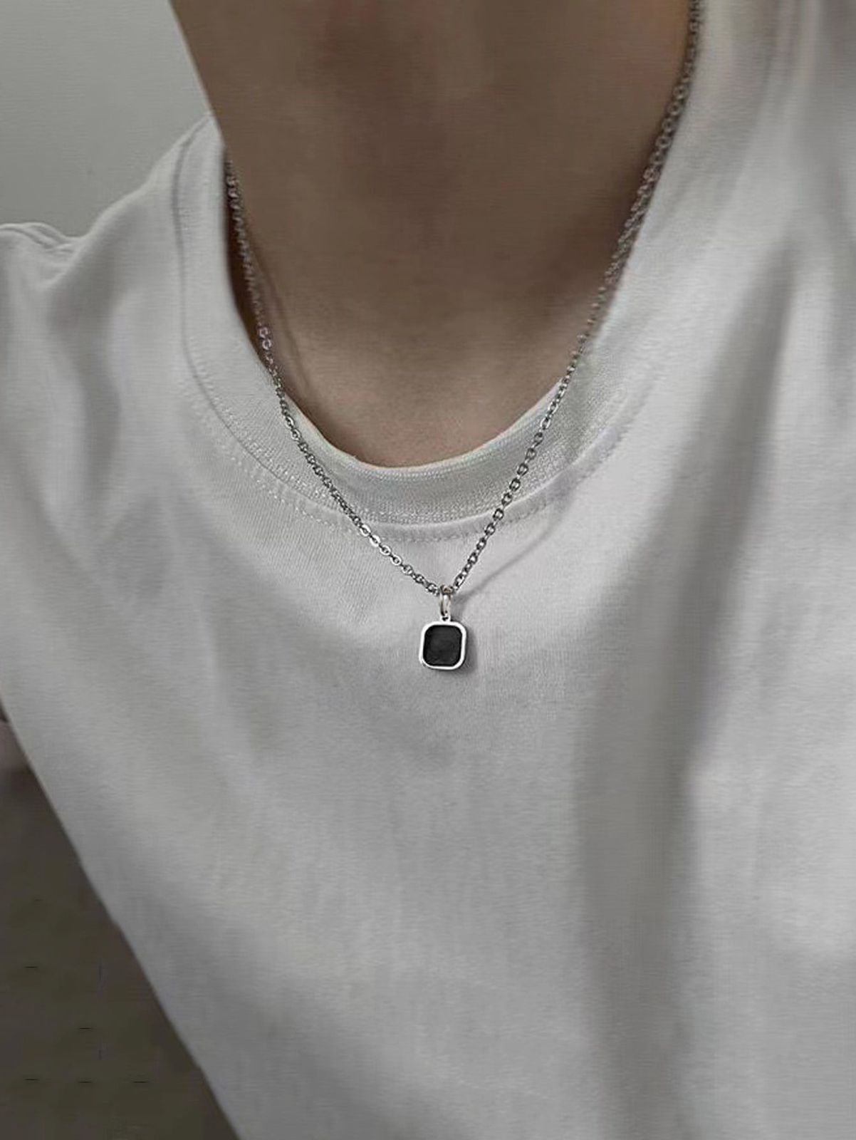 Collar Geométrico Black