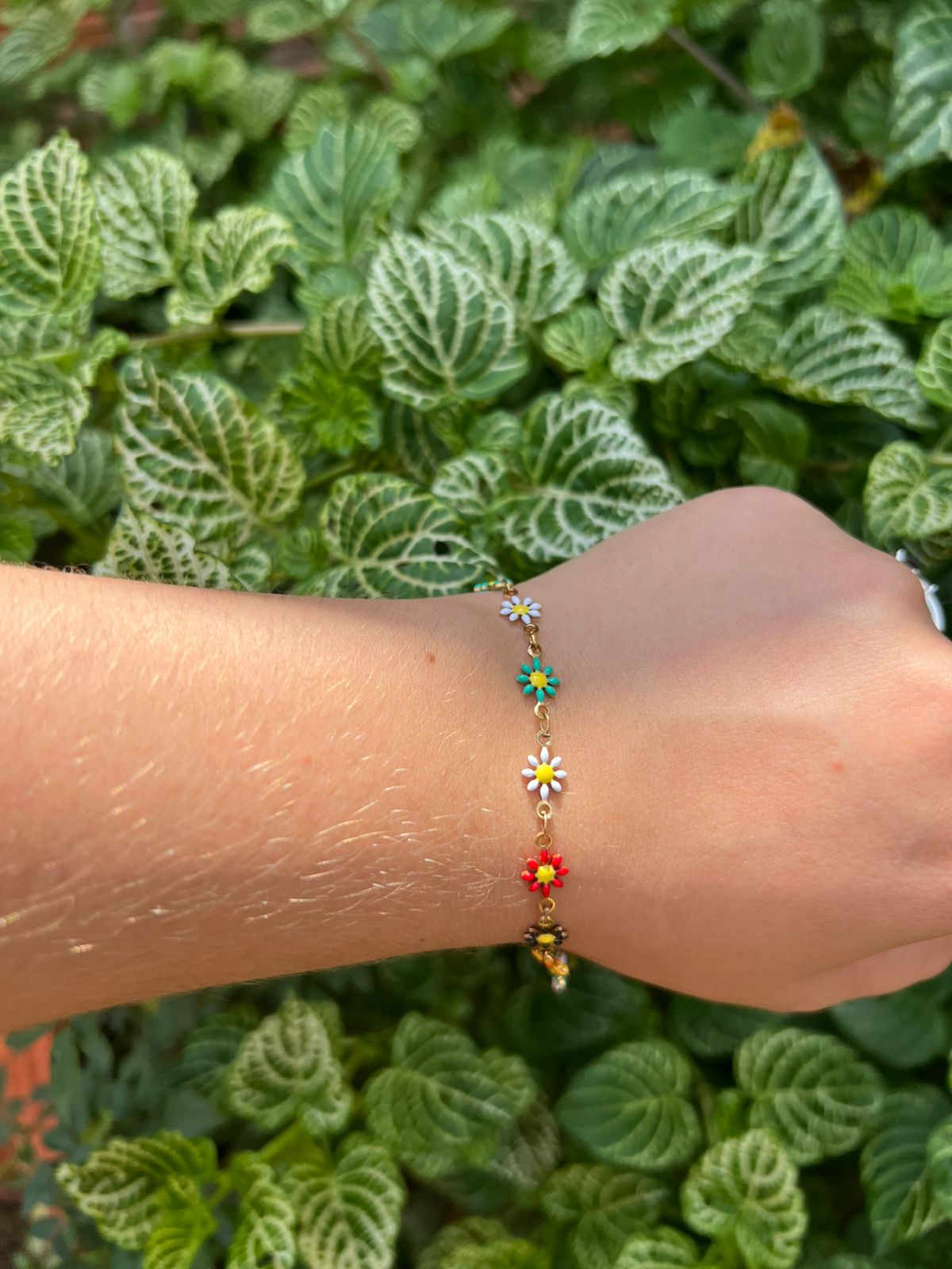 Pulsera primavera color arcoiris