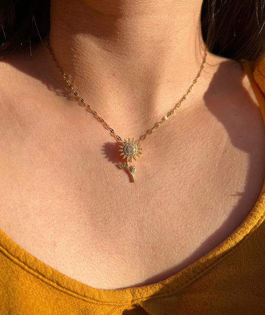 Collar girasol Giratorio con tallito