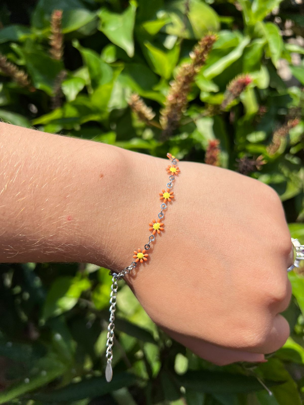 Pulsera primavera color naranja