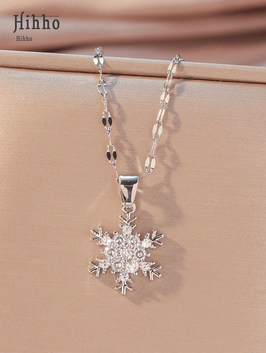 Collar copo de nieve