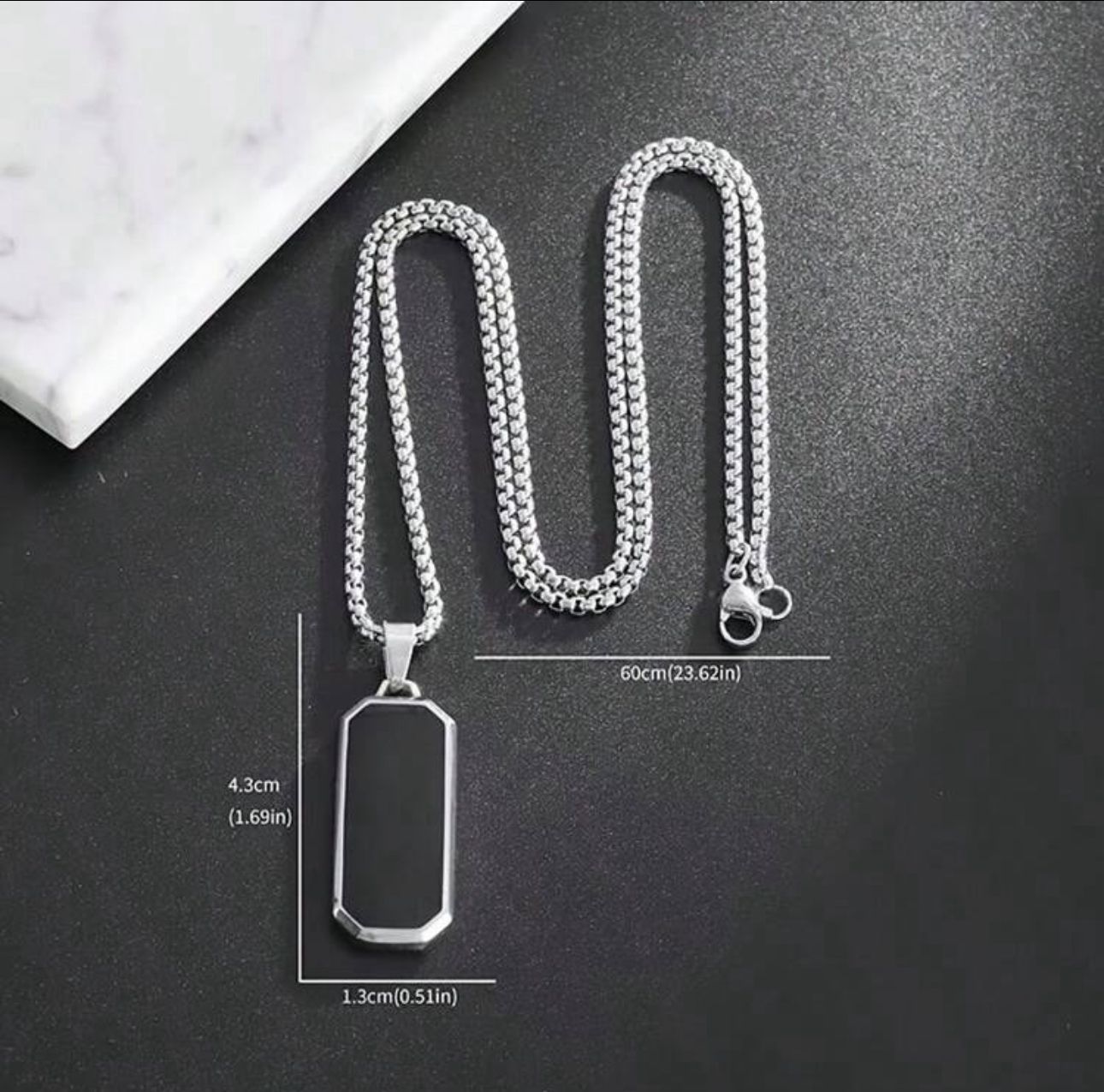 Collar rectangular