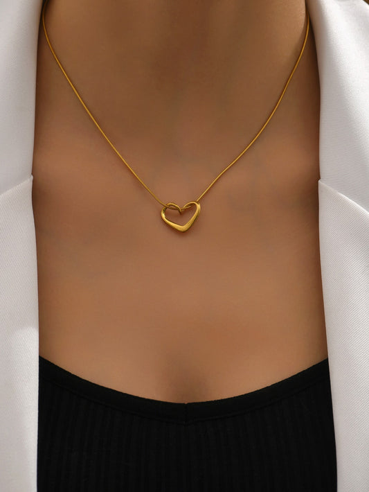 Collar corazón libre